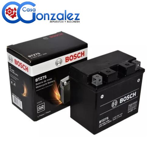 BOSCH BATERIAS DE MOTO MOTO - 12V 6A CCA 130