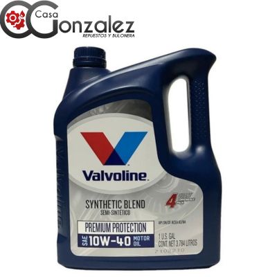 VALVOLINE ACEITES PREMIUM PROTECTION 10W40 API SN; A3; B4-12