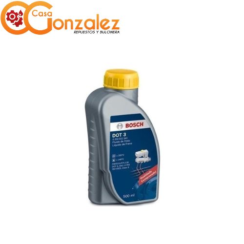 BOSCH LIQUIDO DE FRENO DOT3 500ML 500ML