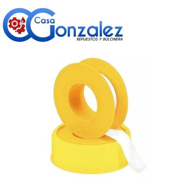 CINTA DE TEFLON "Goldflon®"  (12mm) ½" x 10m x 0,05mm