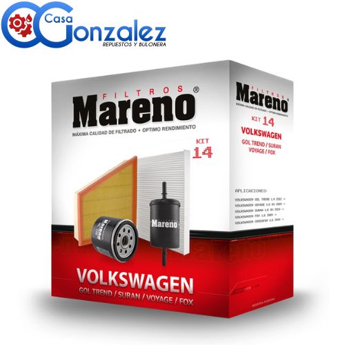 KIT14-MARENO KIT VW 1.6 GOL TREND / SURAN / FOX / VOYAGE MR334 - ML326 - MC