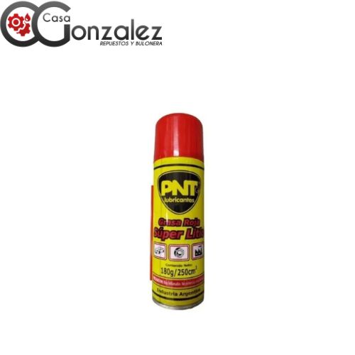 PNT Aerosol Grasa Roja Súper Litio 180g/250cc