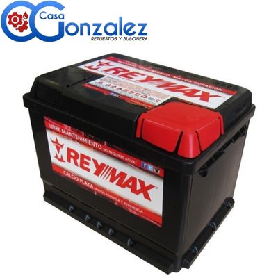 BATERIAS REYMAX CALCIO PLATA 12V - 65 - DERECHA - 242X175X175 - CCA 475