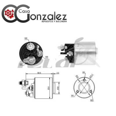 ZM -SOLENOIDES SOLENOIDES M.BENZ SPRINTER,VITO,CLASE C,E