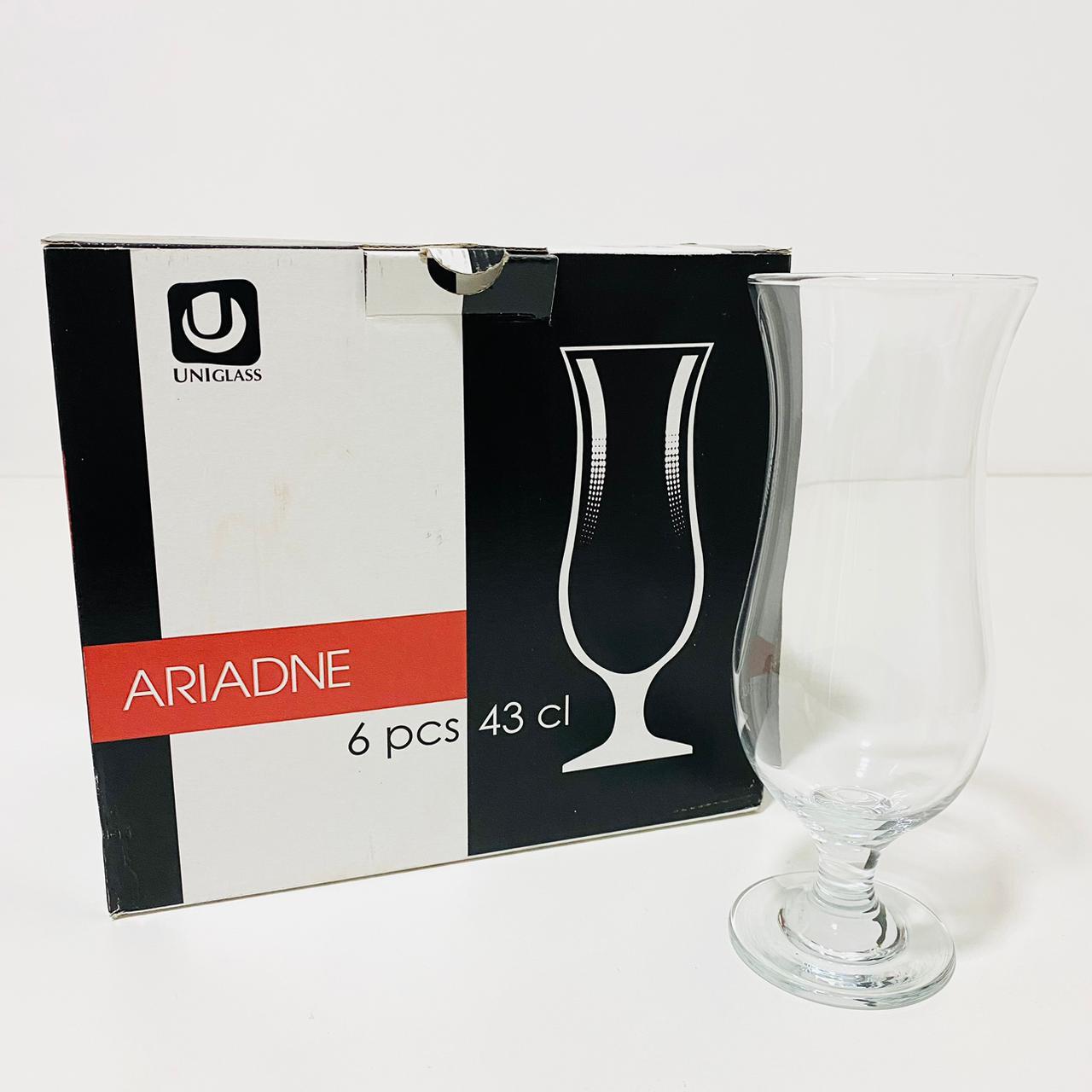 UNIGLASS COPA ARIADNE 430cc PACK X6