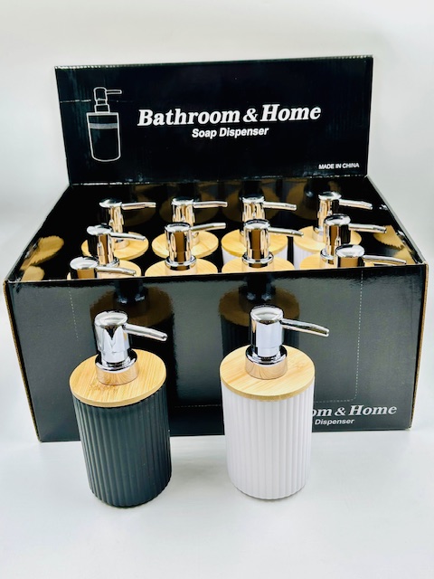 DISP. JABON PLAST/BAMBOO REDONDO 41 27 07