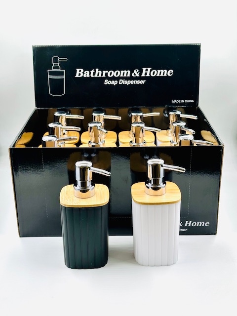 DISP JABON CUADRADO PLAS/BAMBOO 4127 08