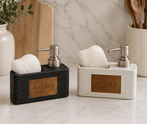 DISPENSER JABON LIQ. CERAMICA KITCHEN 42 07 05