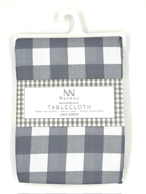 EA MANTEL TELA CUADRILLE 140X220cm ANTIMANCHAS