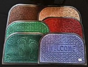 FELPUDO GOMA REDONDEADO 60X40cm 37-04-03