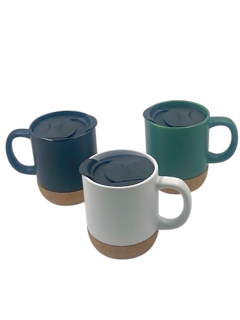 EA JARRO CERAMICA MUG BASE SIMIL CORCHO