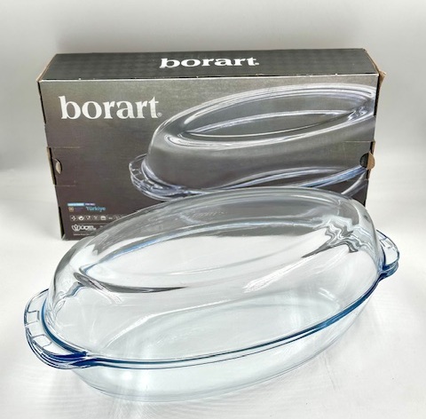 BORART CACEROLA  OVAL LISA 3000cc