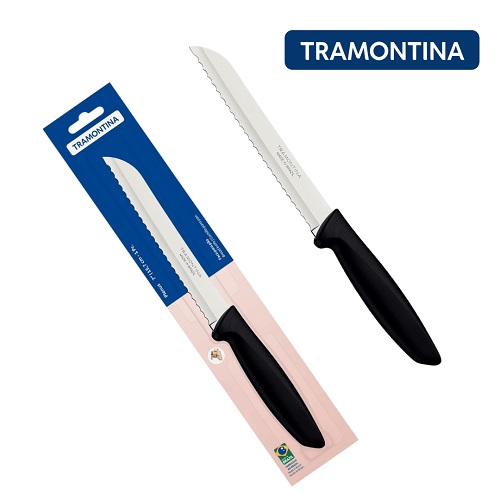 TRAMONTINA PLENUS CUCHILLO PAN 8"