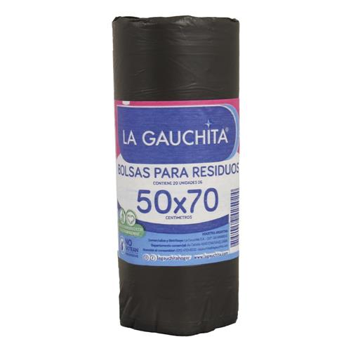LG Bolsas Residuo Rollo 50x70  Mediana x20u.