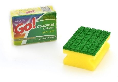 LA GAUCHITA ESPONJA CUADROS CLASICA