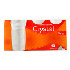 WHEATON CRYSTAL LINE Vaso Agua Pack 6 Pz
