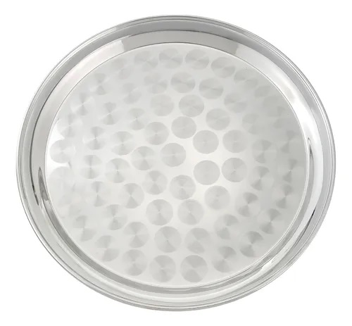 BANDEJA PIZZERA ACERO 33cm