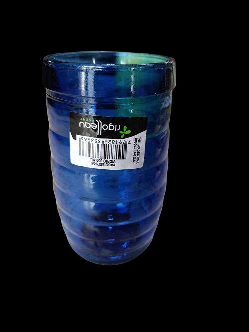 RIGOLLEAU VASO ESPIRAL COYUNTURA AZUL