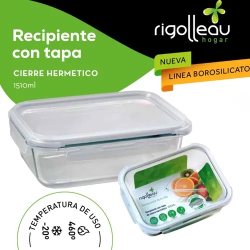 RIGOLLEAU HERMETICO VIDRIO 1510ml