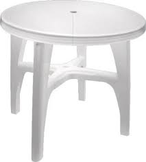 QUALITY MESA REDONDA REFORZADA