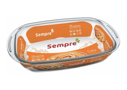 NADIR FUENTE RECTANG. SEMPRE 36*23*6.4cm 3L