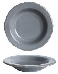 VH PLATO CERAMICA JULIET HONDO 23cm. GRIS