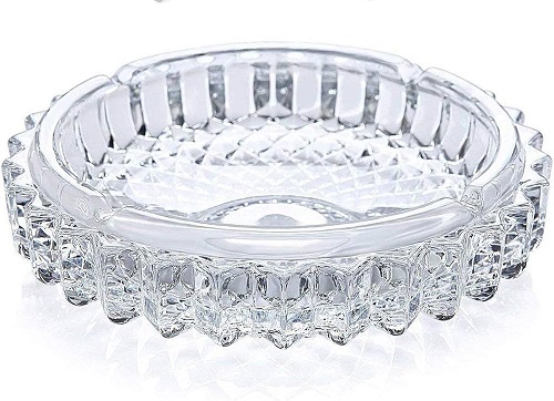 DELIGLASS CENICERO VIDRIO 21cm