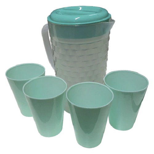 SET JARRA 1.7Lts + 4 VASOS
