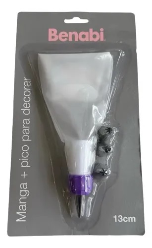 MANGA DECORADORA SILICONA + 4 PICOS