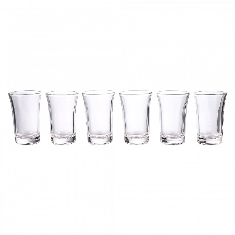 VASO LICOR SHOT 4*7cm ESTUCHE X6