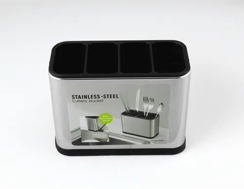 BNB ESCURRIDOR CUBIERTOS ACERO INOX 4 DIV