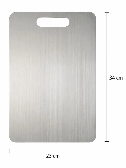 TABLA DE PICAR ACERO INOX  ISI201 34*23cm