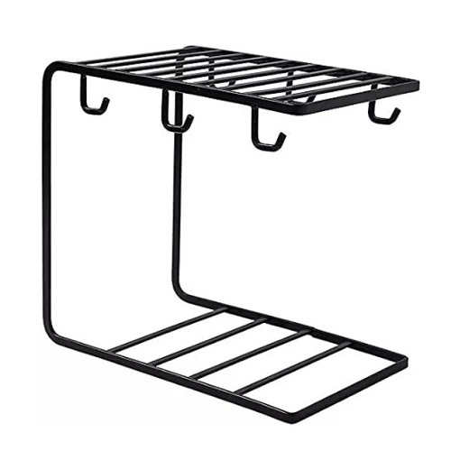 CR PORTA JARROS CON PLATO NEGRO