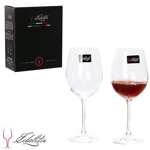 EDELITA COPA DEGUSTACION 400ml CAJA X2