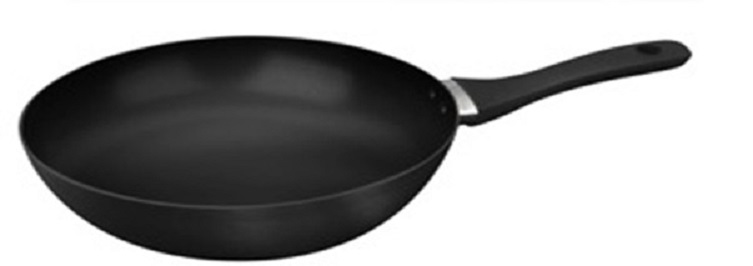 HUDSON WOK N°28 ALUMINIO FORJADO NEGRO