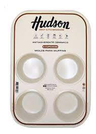 HUDSON MOLDE MUFFINS 6 CAVIDADES CERAMICO