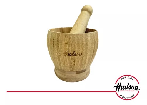 HUDSON MORTERO BAMBU 11*11cm