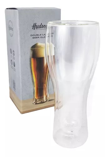 HUDSON VASO CERVECERO DOBLE PARED 460ml