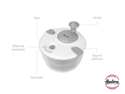 HUDSON CENTRIFUGADOR DE VERDURAS