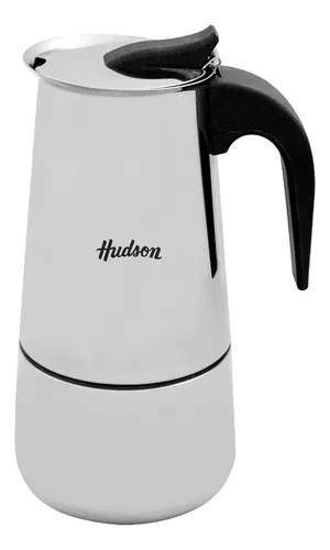 HUDSON CAFETERA ITALIANA ACERO INOX. 12 TAZAS