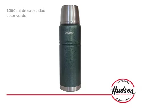 HUDSON TERMO DE 1000 ML ACERO VERDE