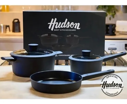 HUDSON DAILY JUEGO CACEROLAS X5