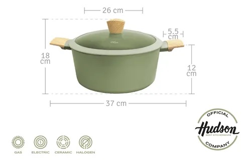 HUDSON OLIVE CACEROLA N°26