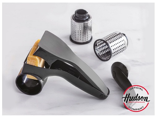 HUDSON RALLADOR GIRATORIO ACERO INOXIDABLE