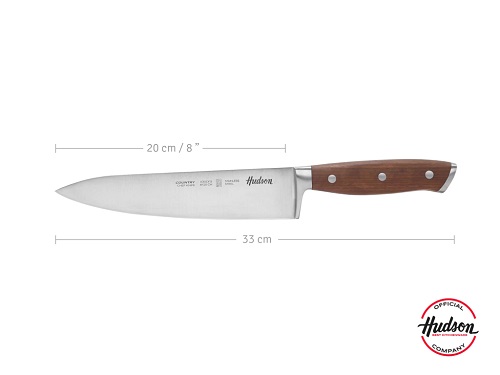 HUDSON COUNTRY CUCHILLO CHEF 8" MGO. MAD