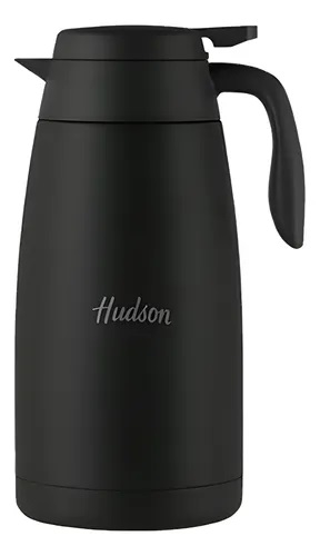 HUDSON JARRA TERMICA ACERO 2000ml NEGRA