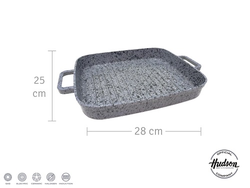 HUDSON STONE NEW BIFERA FORJADO 28*25cm