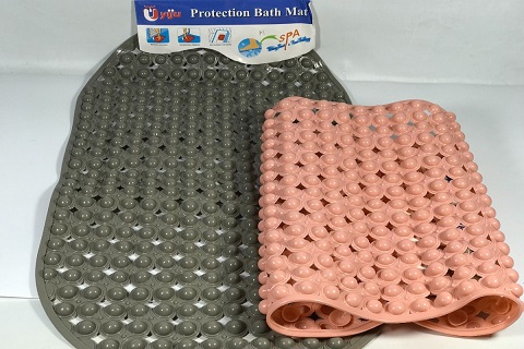 ALFOMBRA BAÑO PVC OVAL. 68*38cm 211180