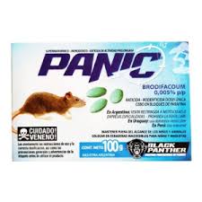 PANIC CEBO RATICIDA BLOCK 100gr.