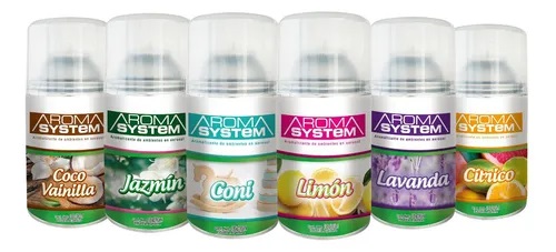 AROMAS AROMATIZANTE AEROSOL  AROMA SYSTEM